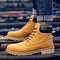 Botas Casuales Impermeables con Caña Alta y Cordones