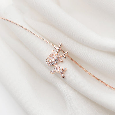 Cadena de Clavícula Diamante - Image 8