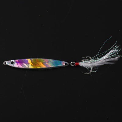 Anzuelo de Plumas con Lentejuelas - Cebo Artificial Premium - Image 4