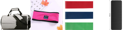 Banda Deportiva Bluetooth con Auriculares Integrados para Yoga y Fitness - Image 23