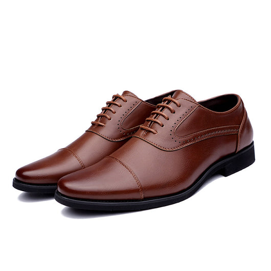 Zapatos Casuales de Cuero para Hombre - Estilo Moderno y Versátil - Image 5