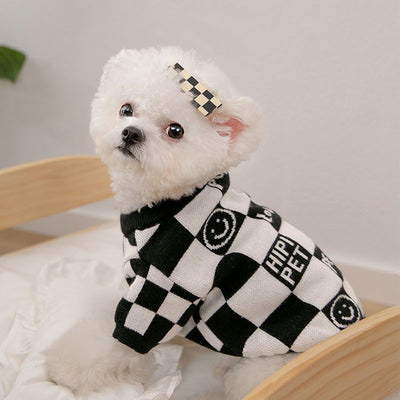 Cardigan Tejido a Rayas para Perros - Abrigo Cómodo y Elegante - Image 16