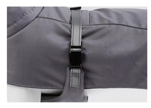 Abrigo Protector Acolchado para Perros con Reflectantes y Forro Cálido - Image 8