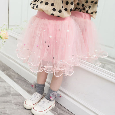 Falda Tutú de Tul con Cuentas para Niñas - Disfraz Princesa para Danza - Image 7