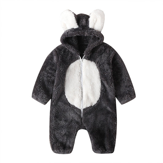 Pijama Enterizo de Forro Polar con Diseño de Animales Adorables - Image 9