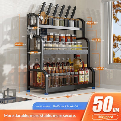 Estantería de Almacenamiento para Cocina - Organizador de Piso - Image 7