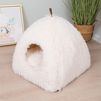 Arenero Triangular Cerrado Comprimible para Gatos - Image 12