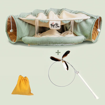 Túnel y Cama para Gatos Cuatro Estaciones - Image 15