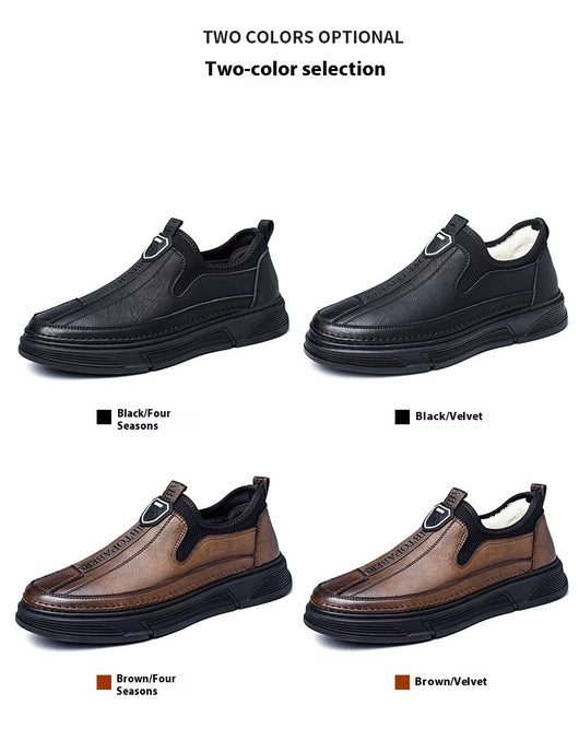 Zapatos Casuales de Hombre Lisos - Cómodos para Uso Diario - Image 12
