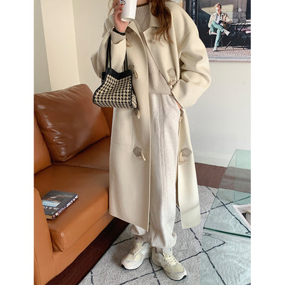Abrigo de Lana Holgado Casual Midi - Image 2