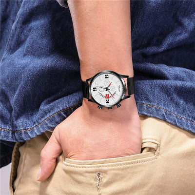 Reloj Digital para Hombre con Tres Ojos y Calendario - Image 5