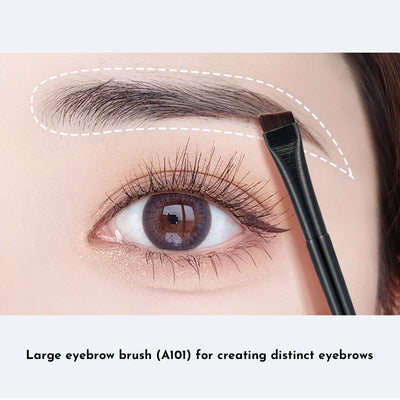 Brocha Profesional para Cejas y Delineador - Portátil y de Precisión - Image 4