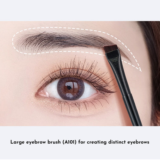 Brocha Profesional para Cejas y Delineador - Portátil y de Precisión - Image 4