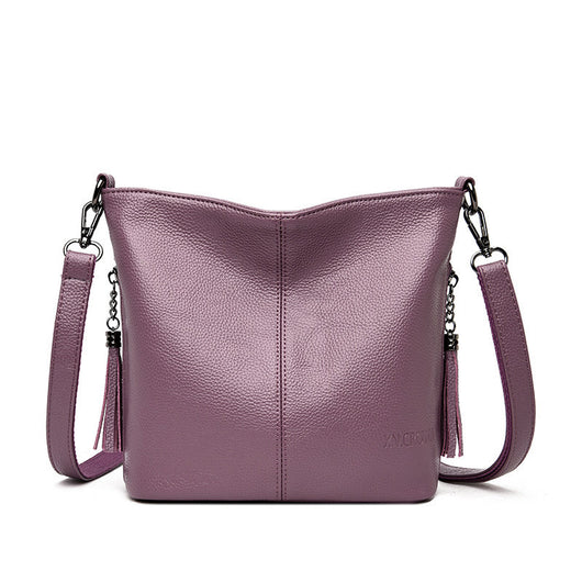 Bolso Bandolera Mujer de Gran Capacidad con Detalles de Borlas - Image 11