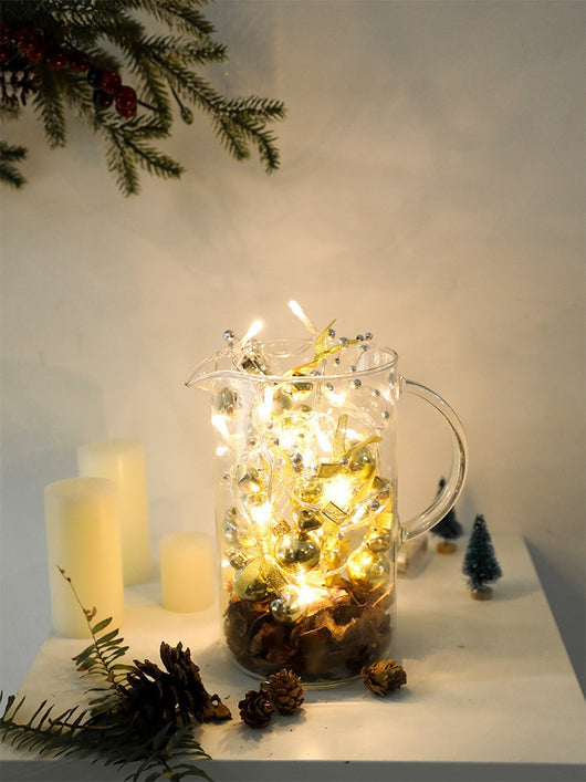 Cadena de Luces LED con Campanas Navideñas - Decoración Navideña Interior - Image 29