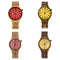 Reloj de Madera Elegante para Hombre Joven Profesional