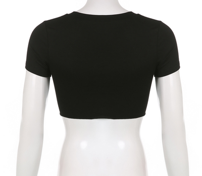 Blusa Estampado Mariposas Negras para Mujer - Image 13