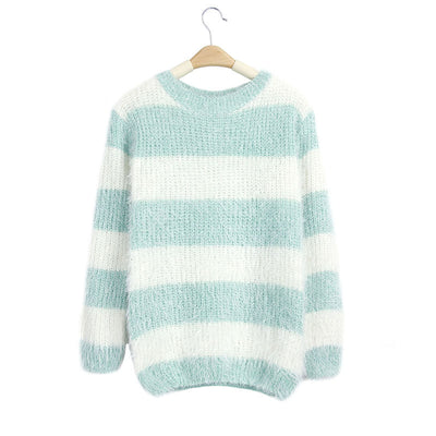 Suéter Cuello Redondo Mohair Suelto - Image 8