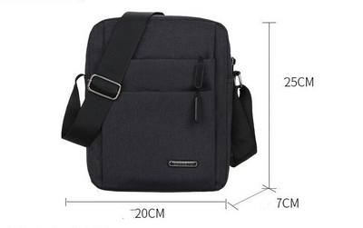 Bolsa Mensajero Oxford Casual para Hombre - Image 9