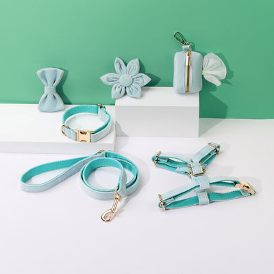 Conjunto de Collar y Correa de Terciopelo Suave para Mascotas - Image 30