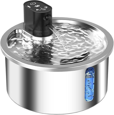 Fuente de Agua para Gatos Acero Inoxidable con Calentamiento Continuo - Image 7