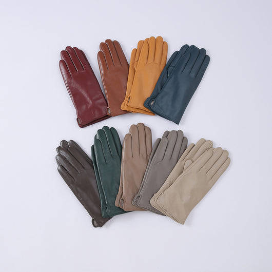 Guantes Térmicos de Cuero con Forro Polar para Mujer - Image 16