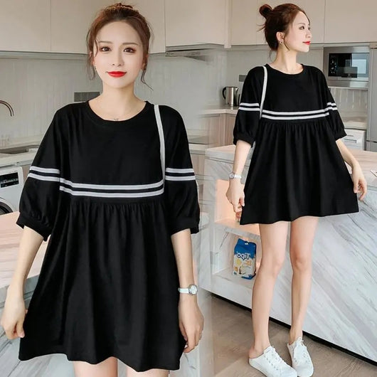 Blusa Suelta de Manga Corta para Verano - Diseño Cómodo y Favorecedora - Image 8