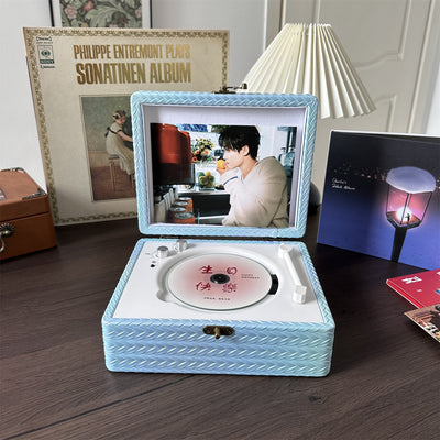 Reproductor CD Retro con Bluetooth y Parlante Integrado