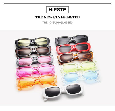 Gafas de Sol Cuadradas Efecto Gelatina - Colores Vibrantes - Image 17