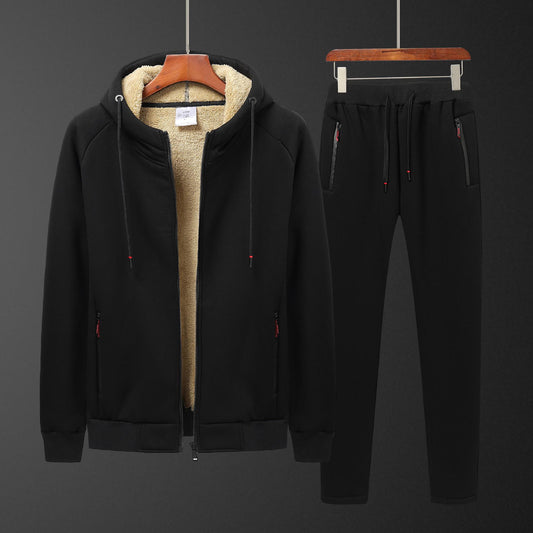 Traje Deportivo Casual de Lana de Cordero para Hombre