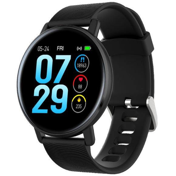 Pulseira Inteligente H50 Tela Sensível ao Toque Redonda - Monitor de Frequência Cardíaca, Pressão Arterial e Oxigênio