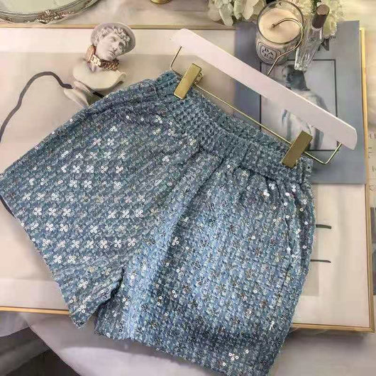 Conjunto Elegante Blusa Escote V y Shorts Sueltos Efecto Reductor para Mujer - Image 8