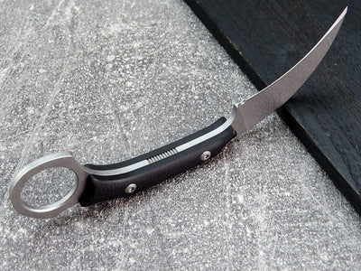 Cuchillo de Camping con Hoja Fija para Aventuras al Aire Libre - Image 10