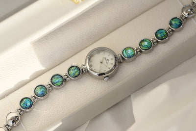 Reloj de Mujer Malachita con Piedra Rugosa - Diseño INS Colorido - Image 28