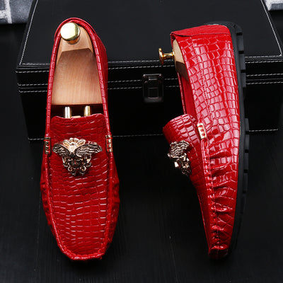 Zapatos de Cuero para Hombre con Estilo Personalizado
