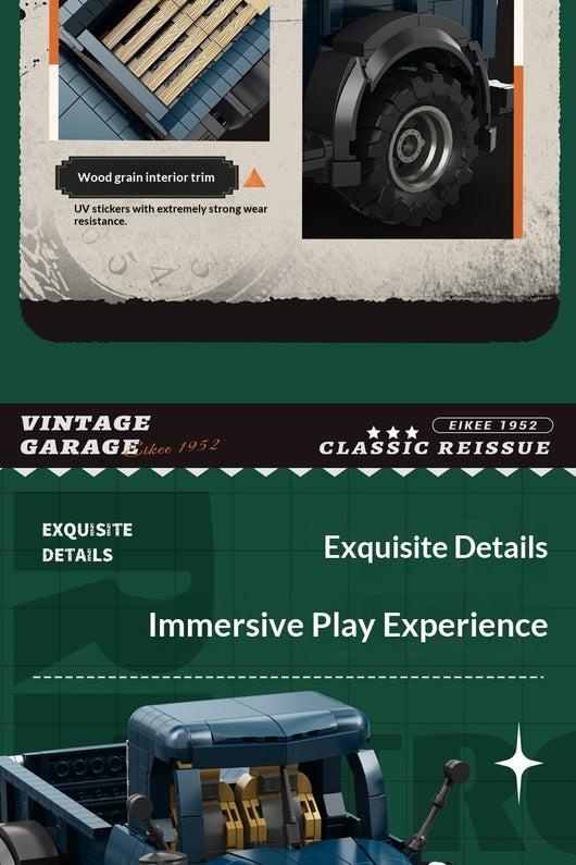 Juego de Bloques de Construcción Estilo Retro - Image 11