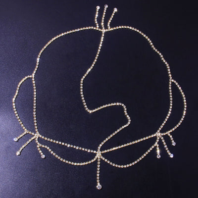 Tocado Nupcial con Cristales y Borlas - Joyería para el Cabello de Novia - Image 5