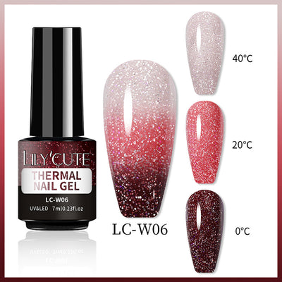 Esmalte de Uñas con Brillo Termocromático - Cambio de Color UV - Image 10