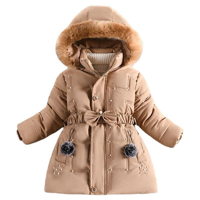 Chaqueta de Algodón Acolchada para Niñas - Abrigada y a la Moda - Image 5