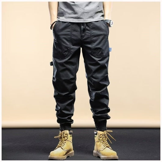 Pantalones Jogger Sueltos con Cintura Ajustable - Image 3