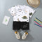 Traje Casual Infantil con Estampado Dinosaurio Completo
