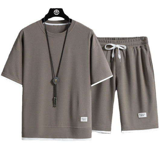 Conjunto Deportivo de Verano para Hombre - Camiseta y Pantalones Casuales - Image 12