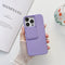 Funda Protectora con Cubierta Deslizante de Silicona para Celular