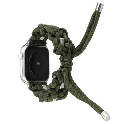Correa Apple Watch Nylon Premium con Trenzado de Cordón Paraguas - Image 13