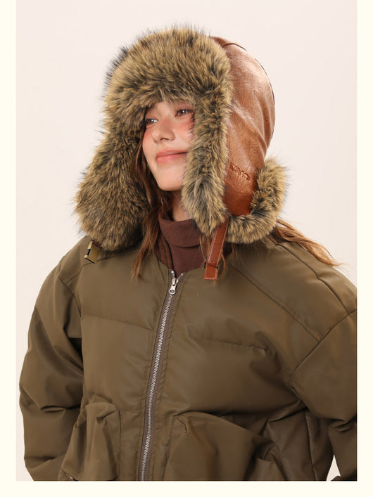 Gorro Ciclista Retro con Forro Polar y Protección Térmica para Oídos - Image 14