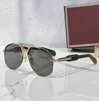 Gafas de Sol Piloto Metal Lujo Ligero - Protección UV Estilo INS - Image 11