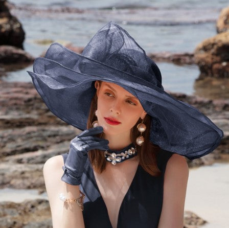 Sombrero Casual de Tres Capas para Mujer - Versátil y Elegante - Image 3