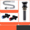 Black V-Angle Drain Pipe
