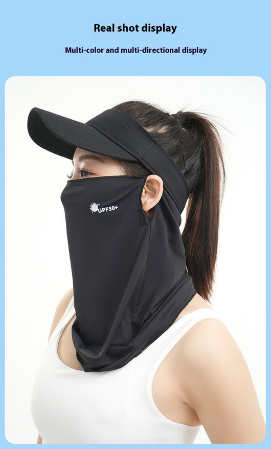Máscara Protectora UV para Mujeres con Cobertura de Cuello y Orejas - Image 25