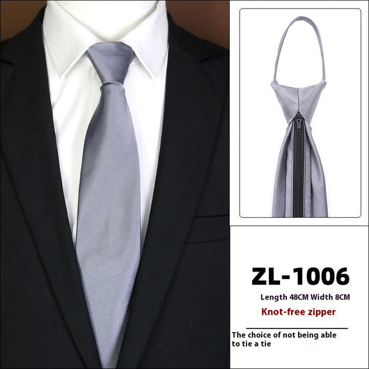 Corbata con Cierre Ejecutiva sin Nudo para Hombre - Image 11